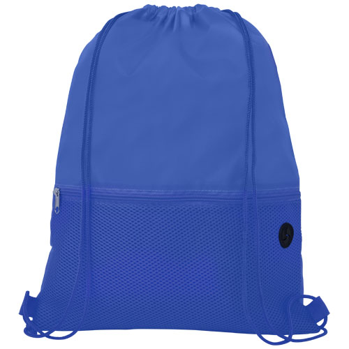 Sac à dos personnalisé avec cordon et maille filet Oriole Bleu royal